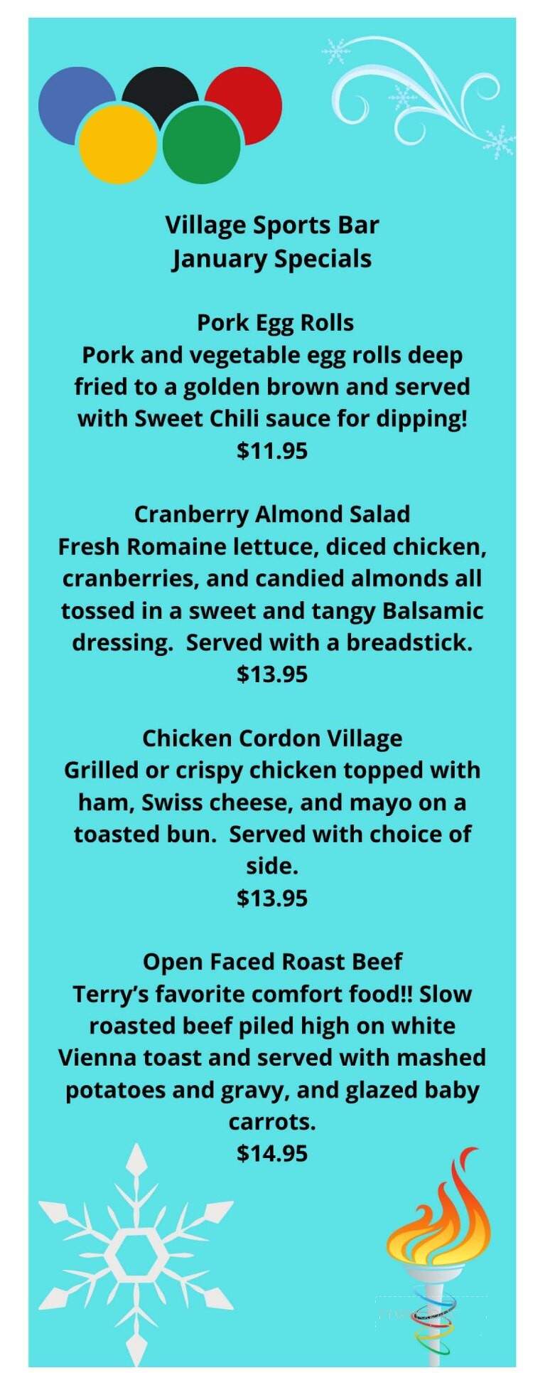 Stadium Sports Bar - White Bear Lake, MN menu_pic