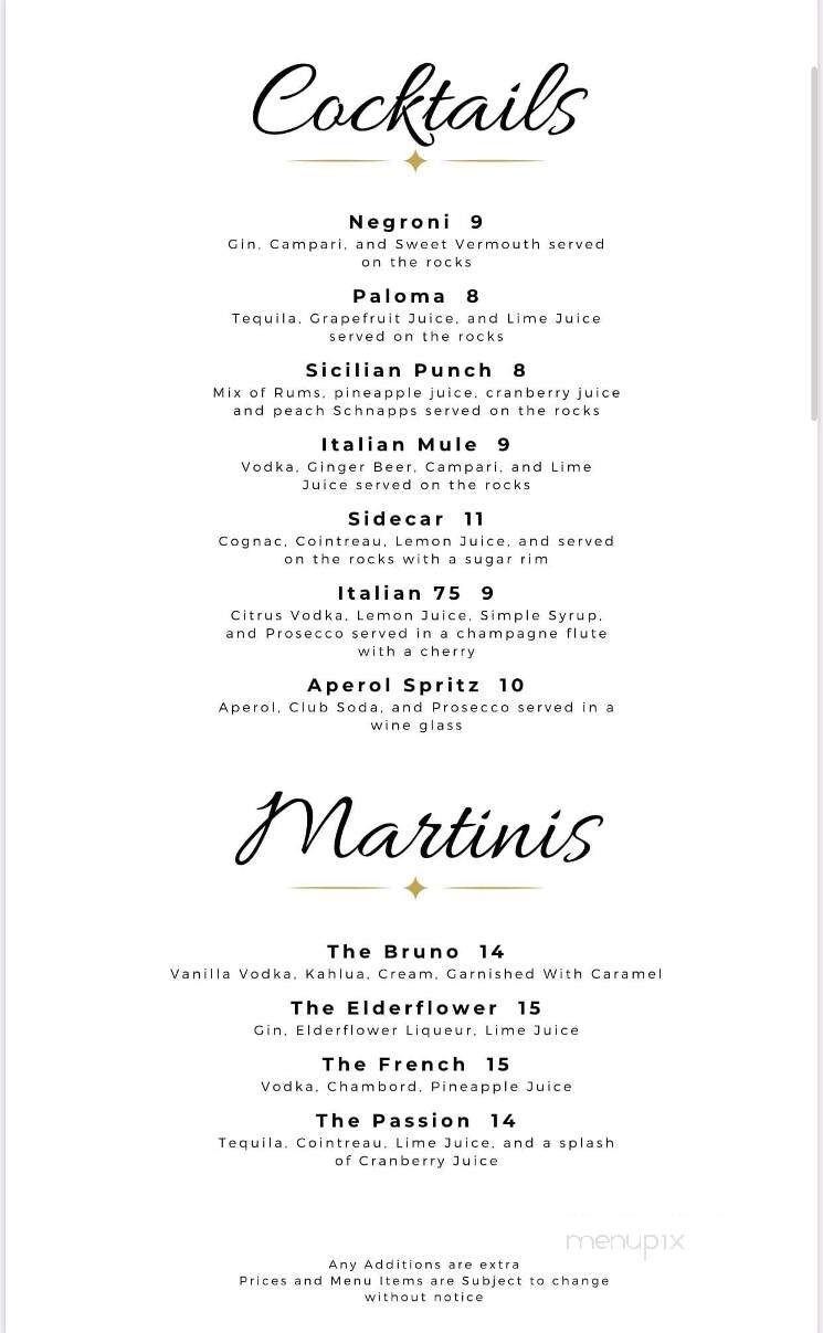 Brother Bruno Pizza Restaurant - Monticello, NY menu_pic