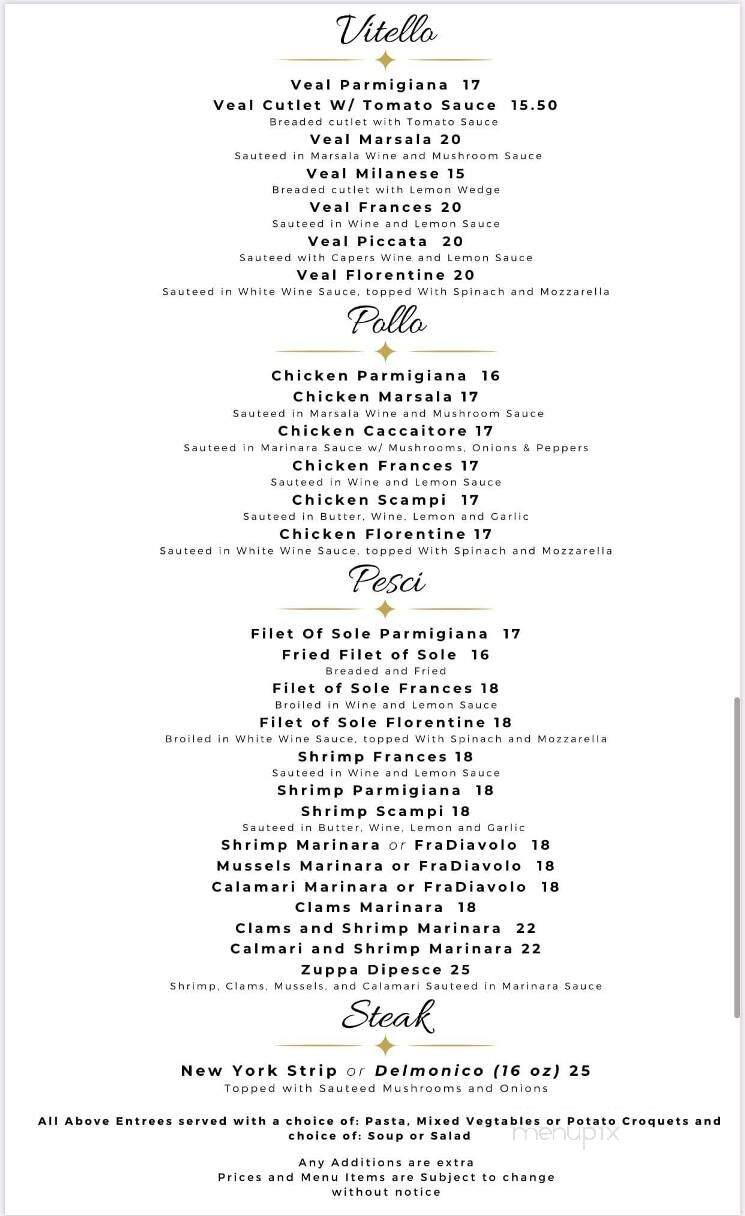 Brother Bruno Pizza Restaurant - Monticello, NY menu_pic