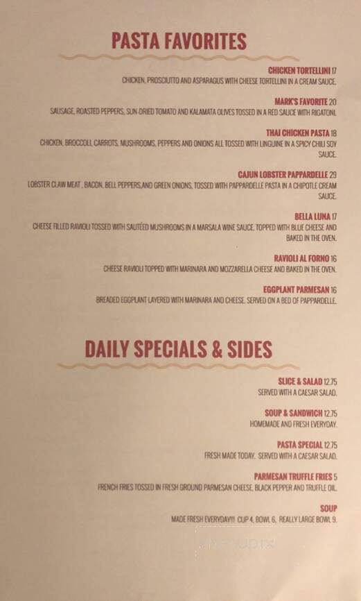 La Minestra - Pierre, SD menu_pic