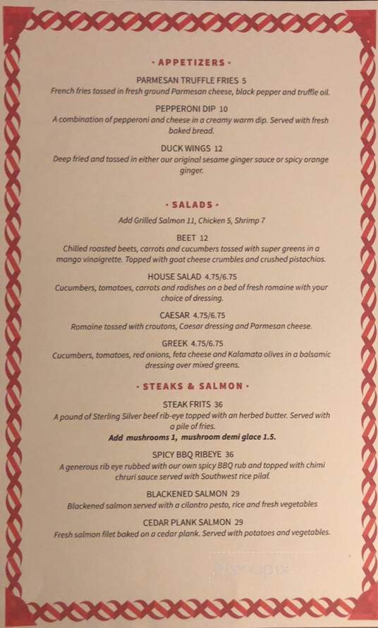 La Minestra - Pierre, SD menu_pic