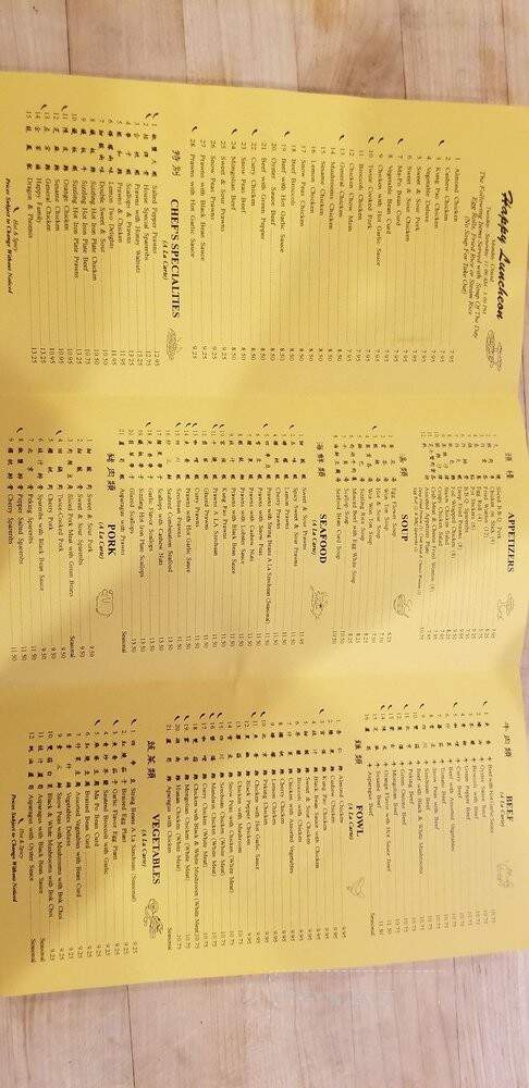 Far East Chinese Restaurant - Altaville, CA menu_pic
