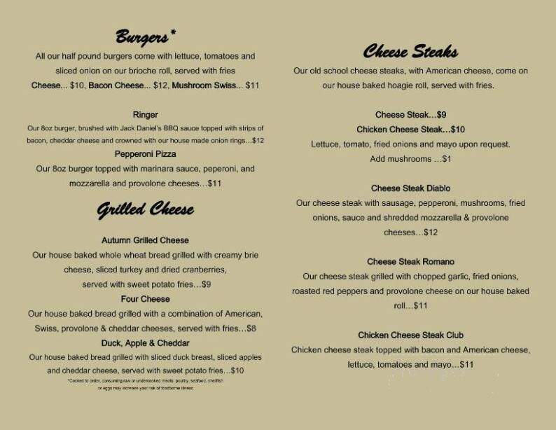 Ray's Other Place - Henrico, VA menu_pic