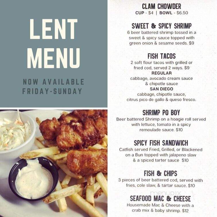 The Peanut - Mission, KS menu_pic