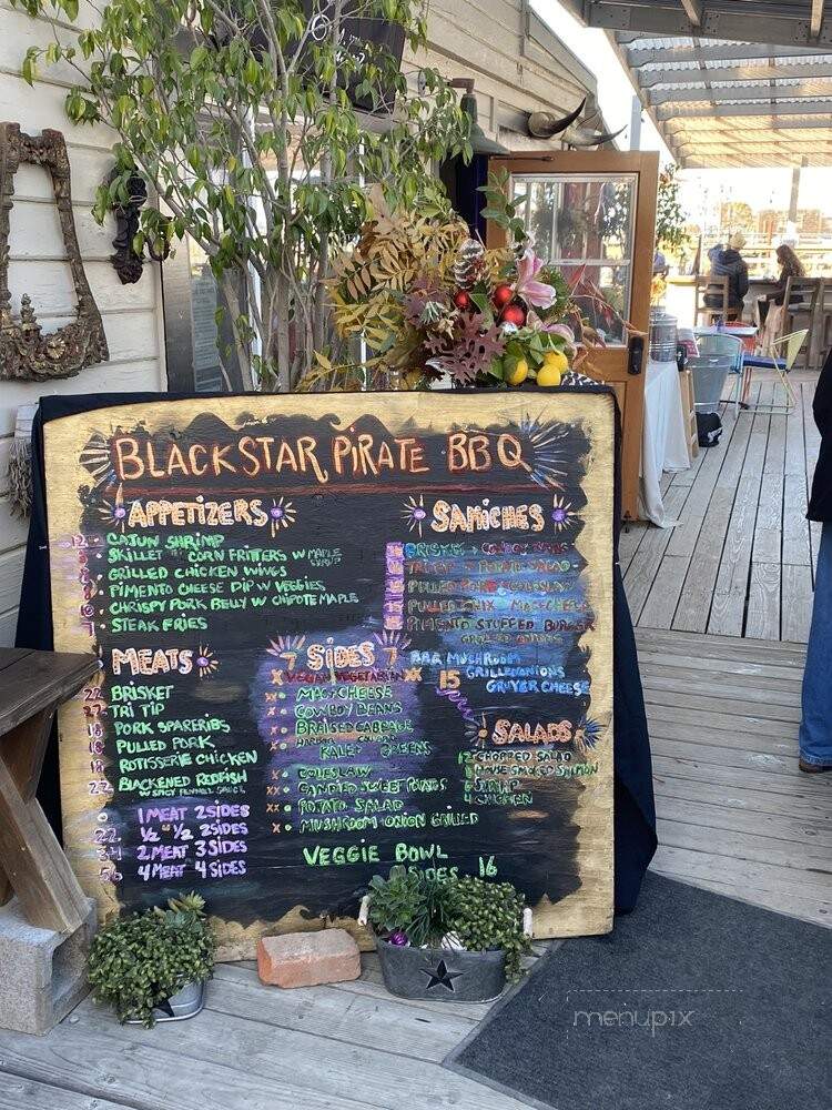 Black Star Pirate BBQ - Richmond, CA menu_pic