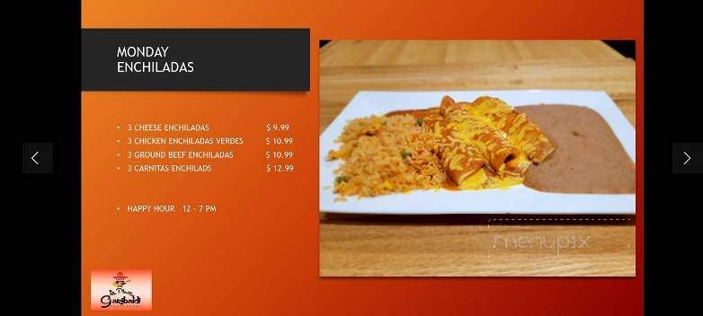 La Plaza Garibaldi Restaurant - Port Arthur, TX menu_pic