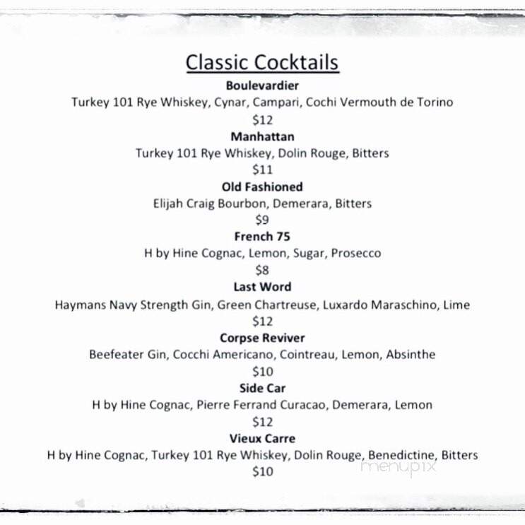 Teddy's Eatery & Parlor - Fargo, ND menu_pic