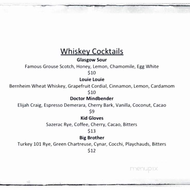 Teddy's Eatery & Parlor - Fargo, ND menu_pic