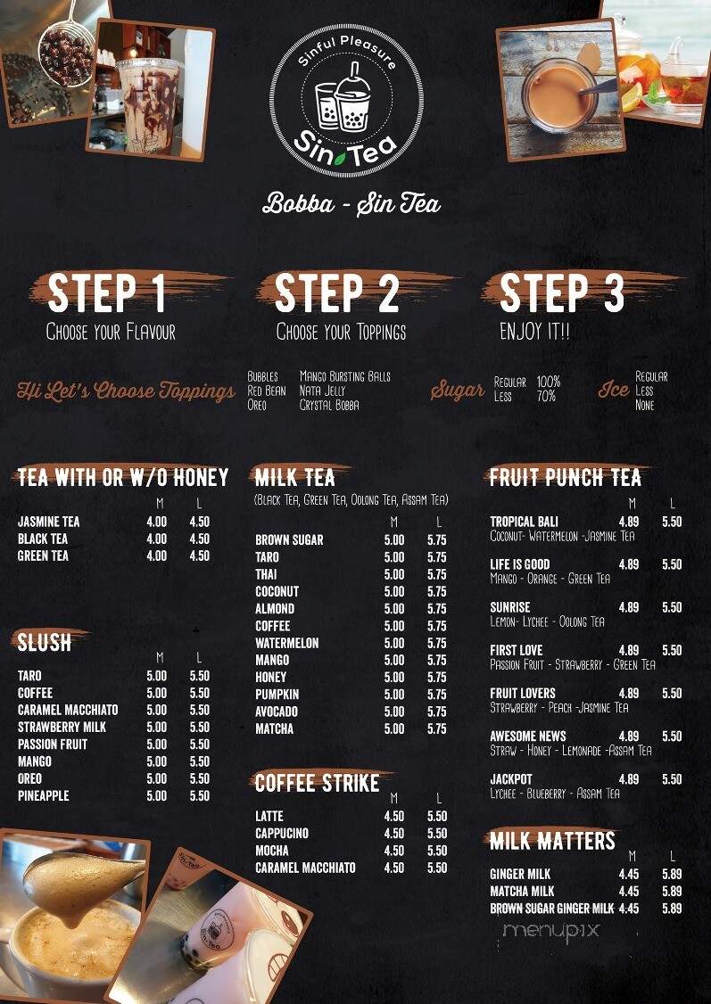 Sinta's Place - Morristown, TN menu_pic