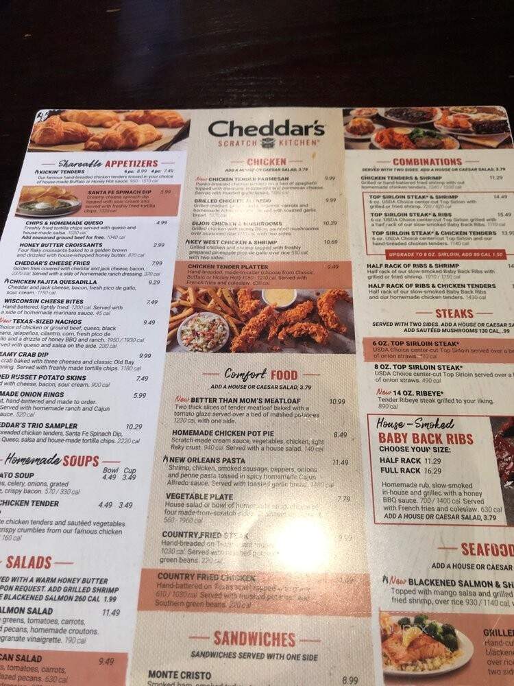Cheddar's Restaurant - Wellington, FL menu_pic