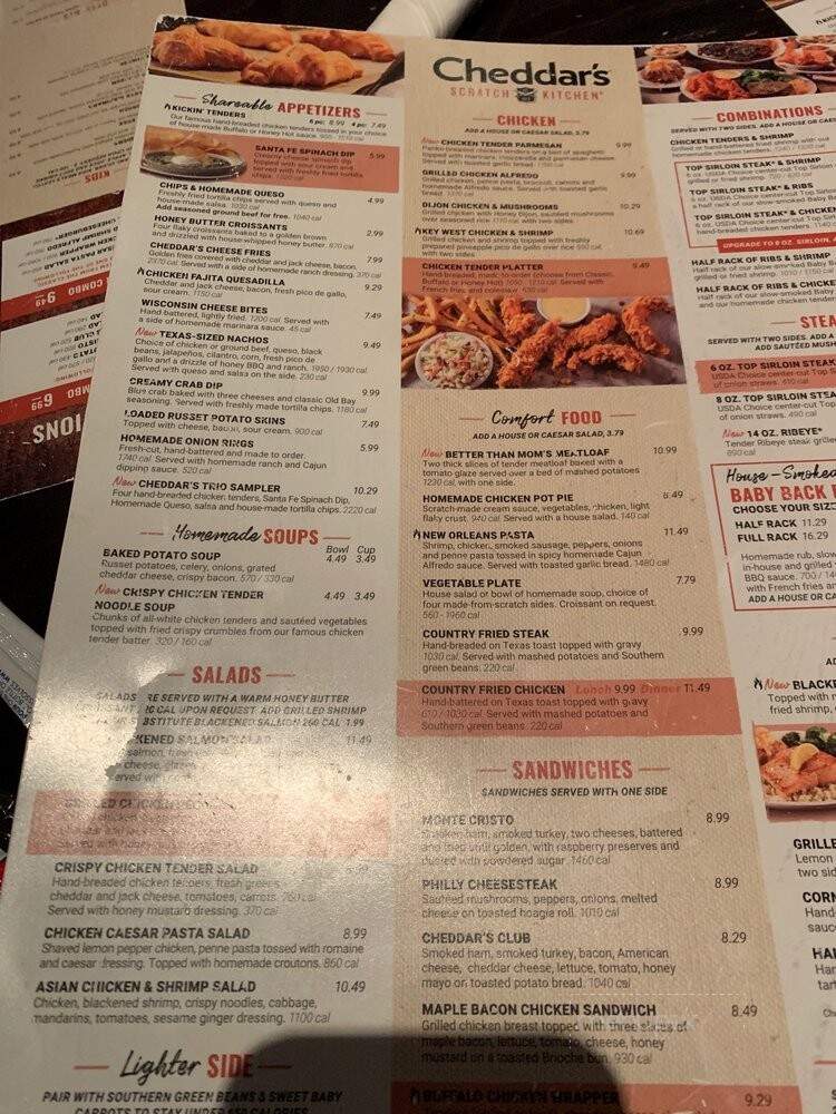 Cheddar's Restaurant - Wellington, FL menu_pic