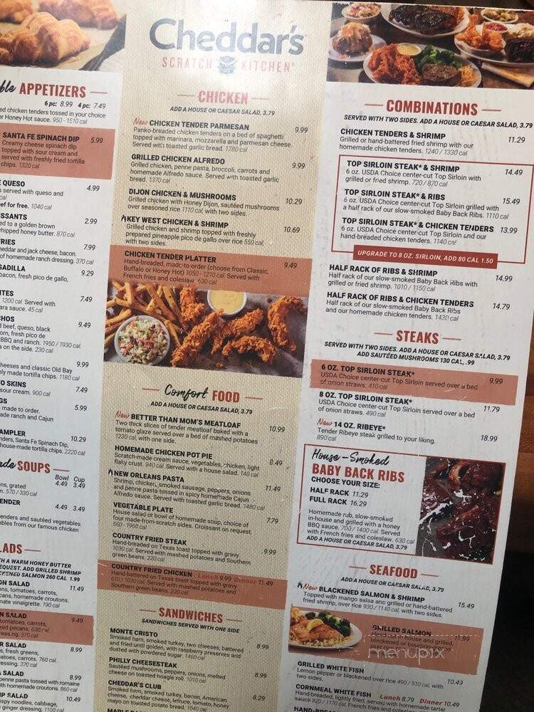 Cheddar's Restaurant - Wellington, FL menu_pic