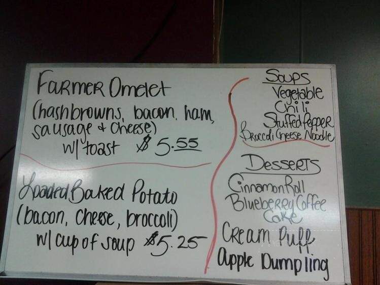 Archer's Restaurant - Carrollton, OH menu_pic