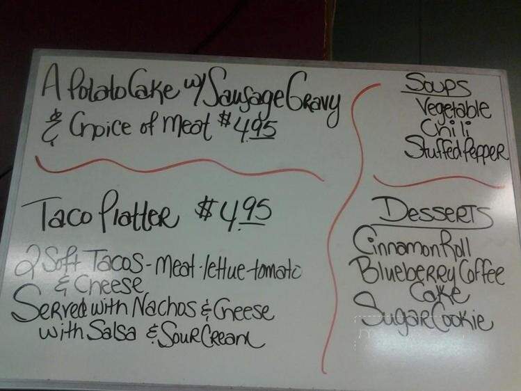 Archer's Restaurant - Carrollton, OH menu_pic