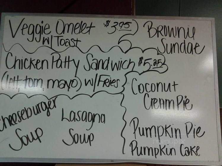 Archer's Restaurant - Carrollton, OH menu_pic