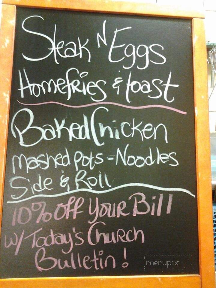 Archer's Restaurant - Carrollton, OH menu_pic