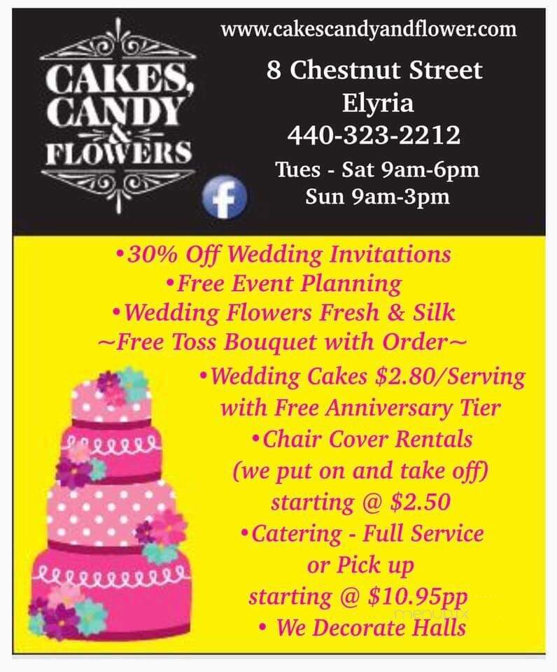 Cakes Candy & Flowers - Elyria, OH