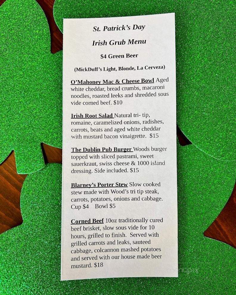 Mick Duffs - Sandpoint, ID menu_pic
