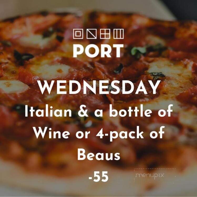 Port Restaurant - Pickering, ON menu_pic