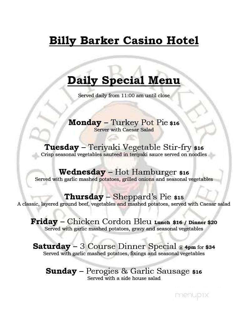 Billy Barker Casino Hotel - Quesnel, BC