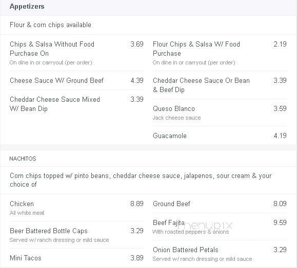 Greendoor La Familia - Arkansas City, KS menu_pic