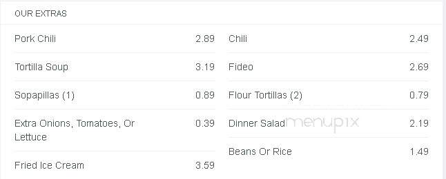 Greendoor La Familia - Arkansas City, KS menu_pic