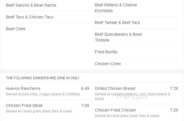 Greendoor La Familia - Arkansas City, KS menu_pic