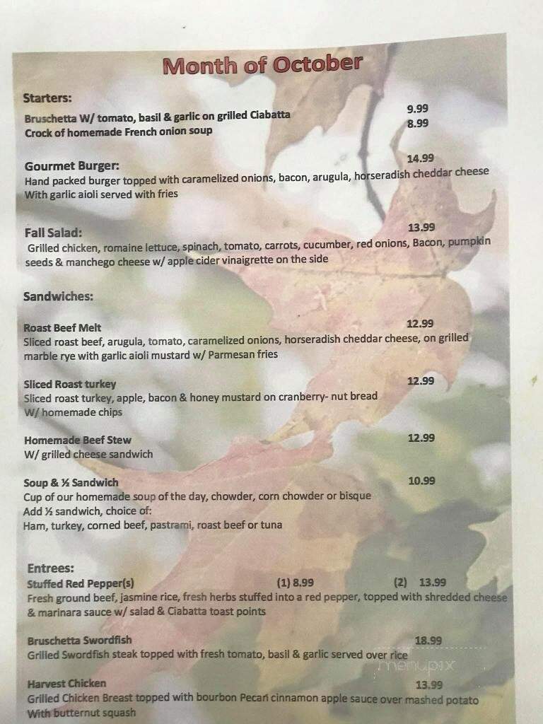 Harry's Restaurant - Westborough, MA menu_pic