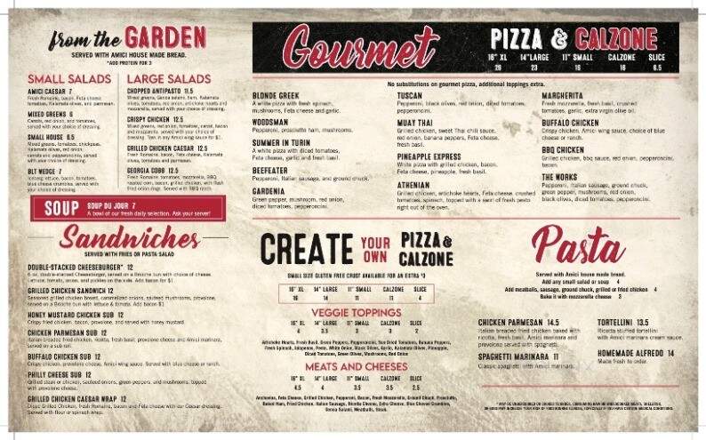 Ice House Restaurant - Madison, GA menu_pic