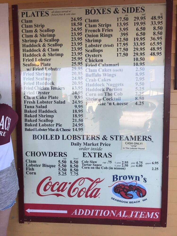 Brown's Seabrook Lobster Pound - Seabrook, NH