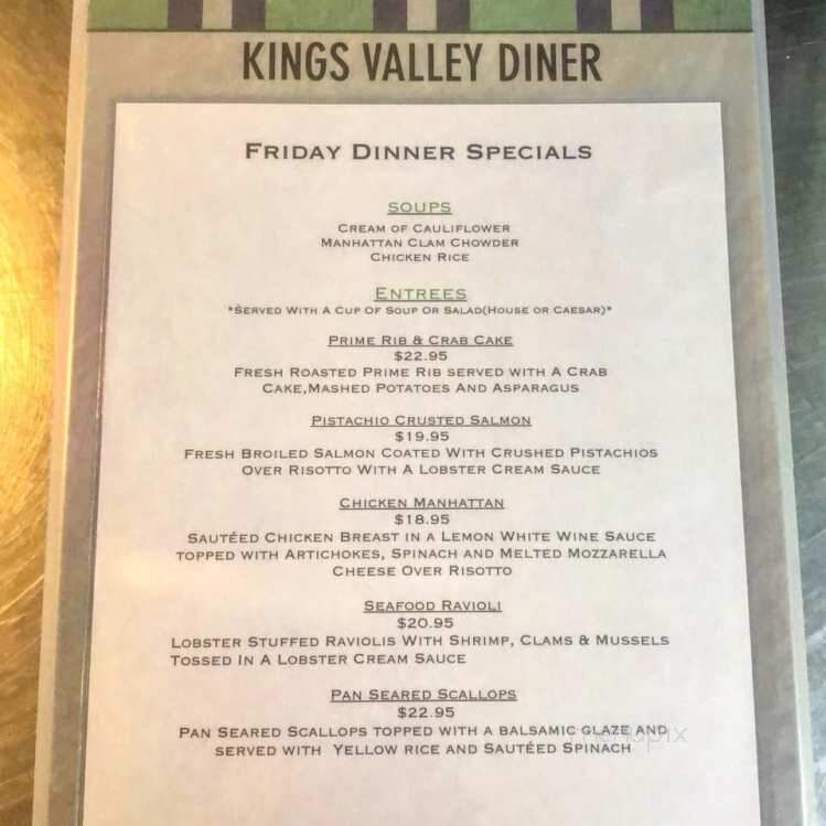Kings Valley Diner - Kingston, NY