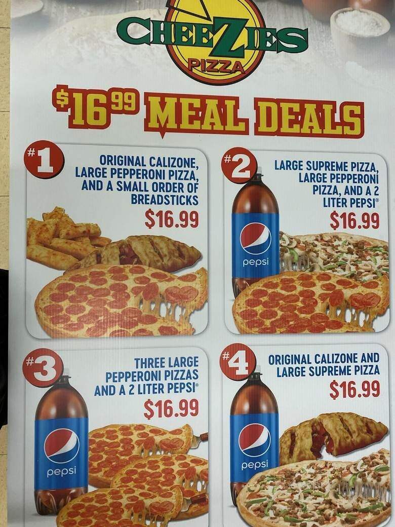 Cheezies Pizza - Henryetta, OK menu_pic