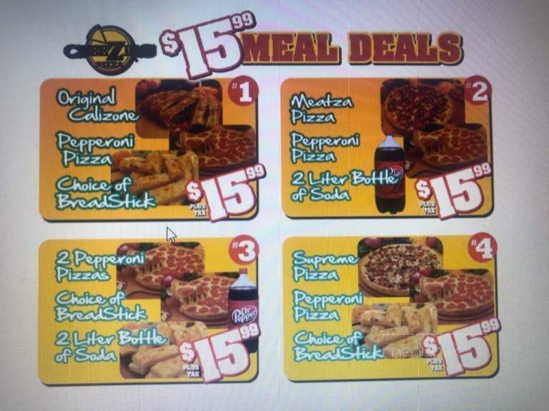 Cheezies Pizza - Henryetta, OK menu_pic