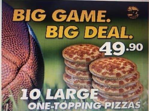 Cheezies Pizza - Henryetta, OK menu_pic