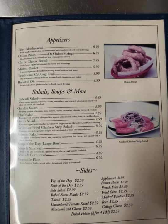 Midway Cafe - Bartlesville, OK menu_pic