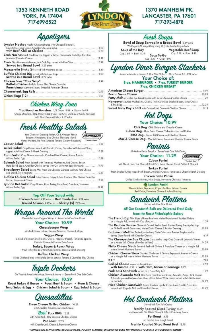 Lyndon City Line Diner - Lancaster, PA