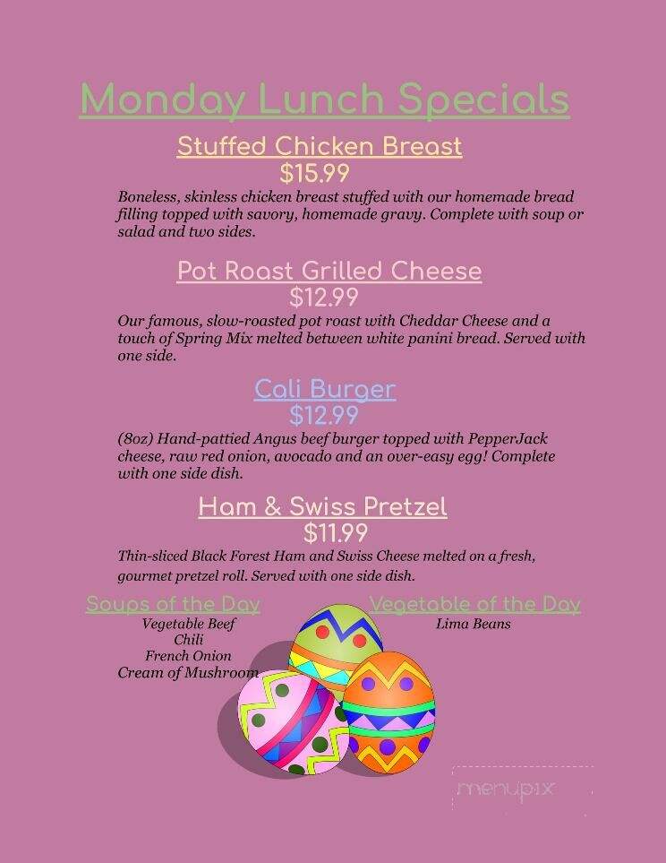 Lyndon City Line Diner - Lancaster, PA menu_pic