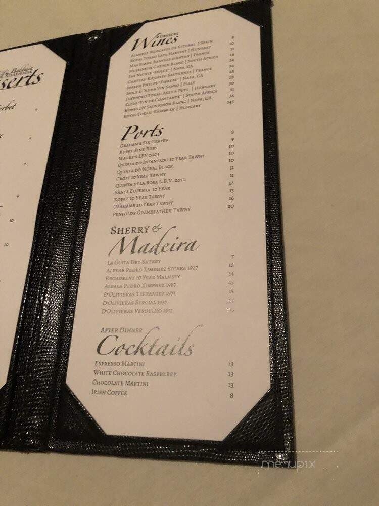 Byrd & Baldwin Bro Steakhouse - Norfolk, VA menu_pic