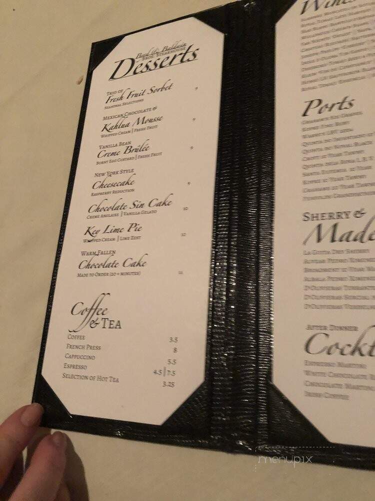 Byrd & Baldwin Bro Steakhouse - Norfolk, VA menu_pic