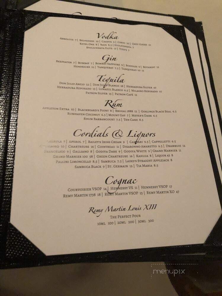 Byrd & Baldwin Bro Steakhouse - Norfolk, VA menu_pic
