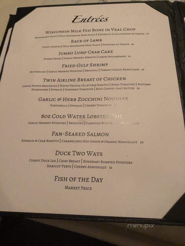 Byrd & Baldwin Bro Steakhouse - Norfolk, VA menu_pic