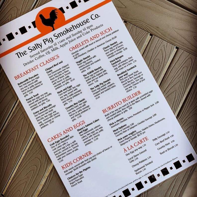 Smokey Pig - Ashland, VA menu_pic