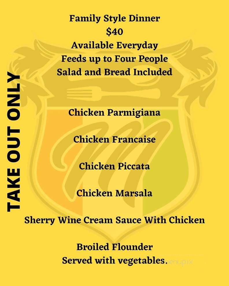 Monalisia - Williamstown, NJ menu_pic