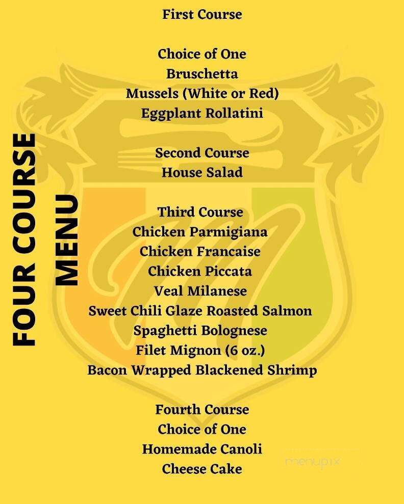 Monalisia - Williamstown, NJ menu_pic