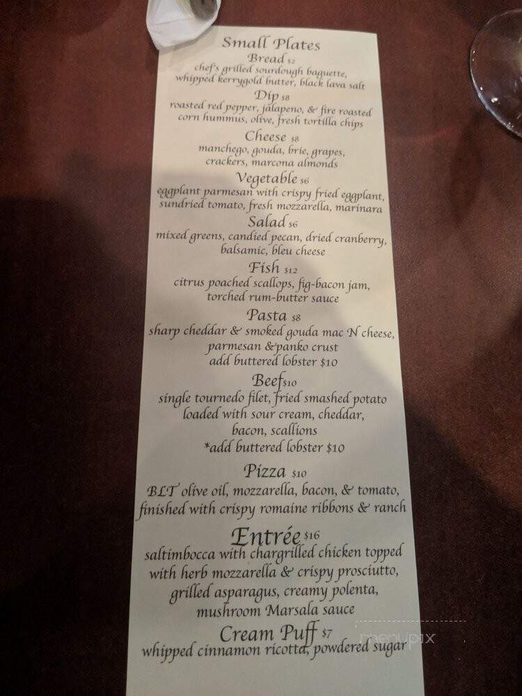 The Village Wine Shop And Bistro - Powell, OH menu_pic