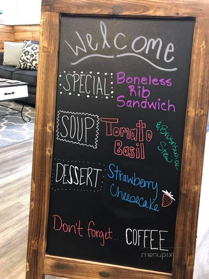 Cornerstone Cafe and Coffee - Benson, NC menu_pic