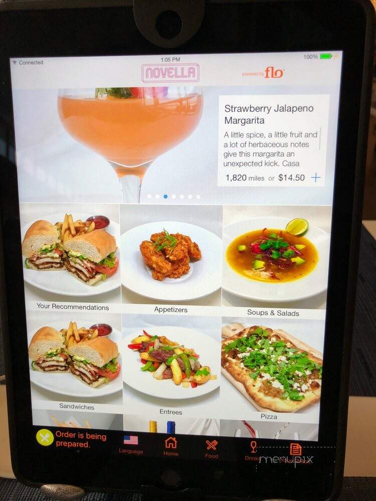 Novella - Newark, NJ menu_pic