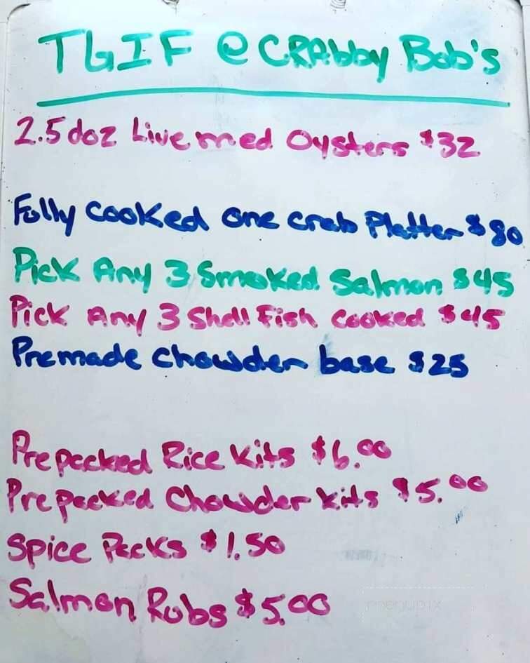 Crabby Bob's Seafood - Campbell River, BC
