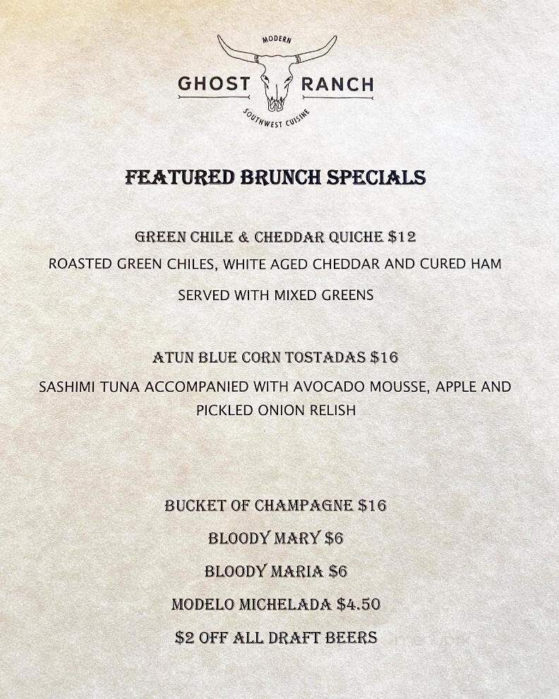 Ghost Ranch: Modern Southwest Cuisine - Tempe, AZ