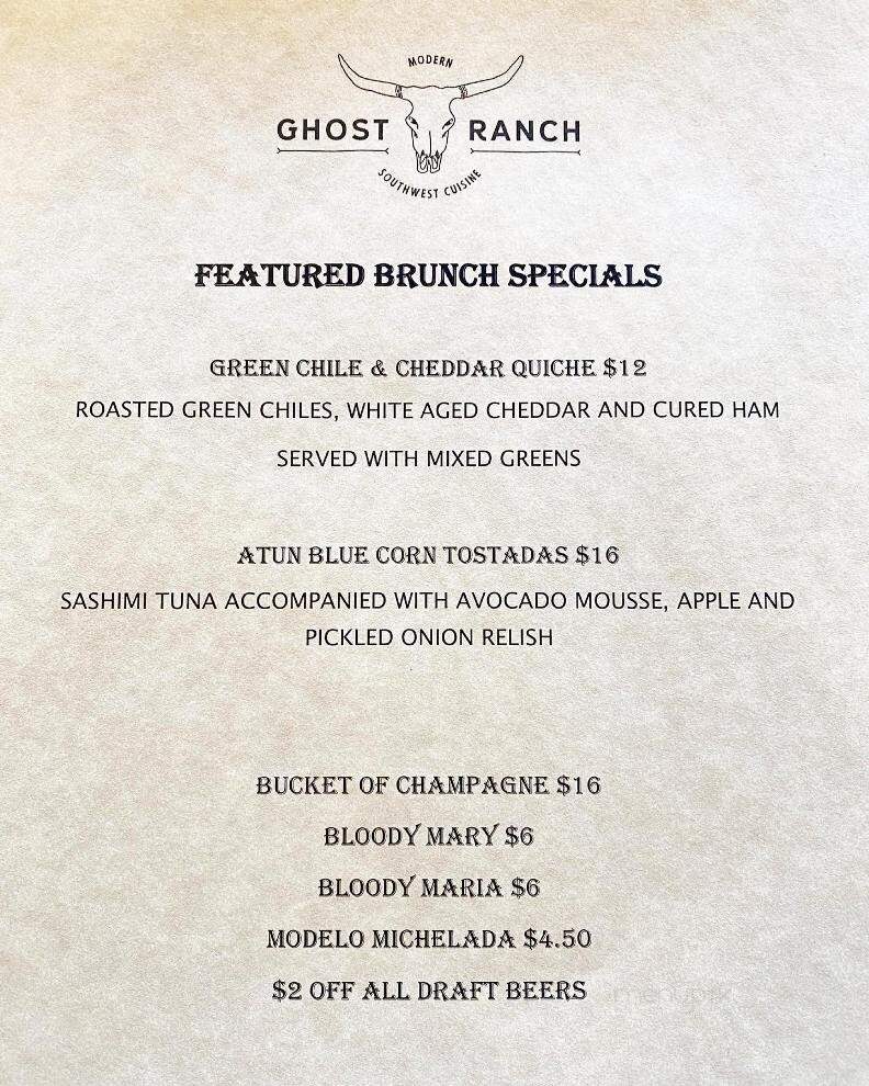 Ghost Ranch: Modern Southwest Cuisine - Tempe, AZ